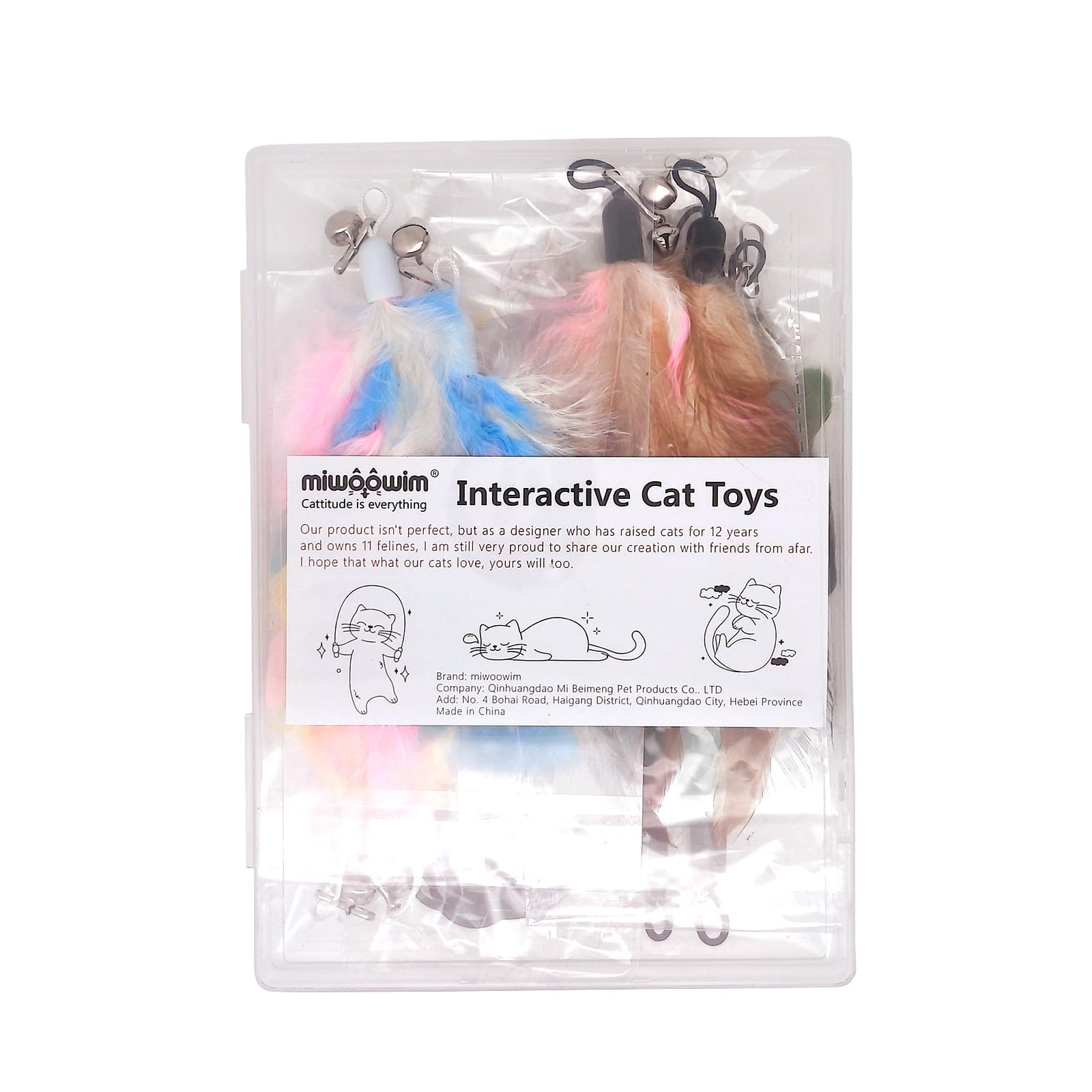 Miwoowim parfait pour exercice et lien affectif avec votre chat