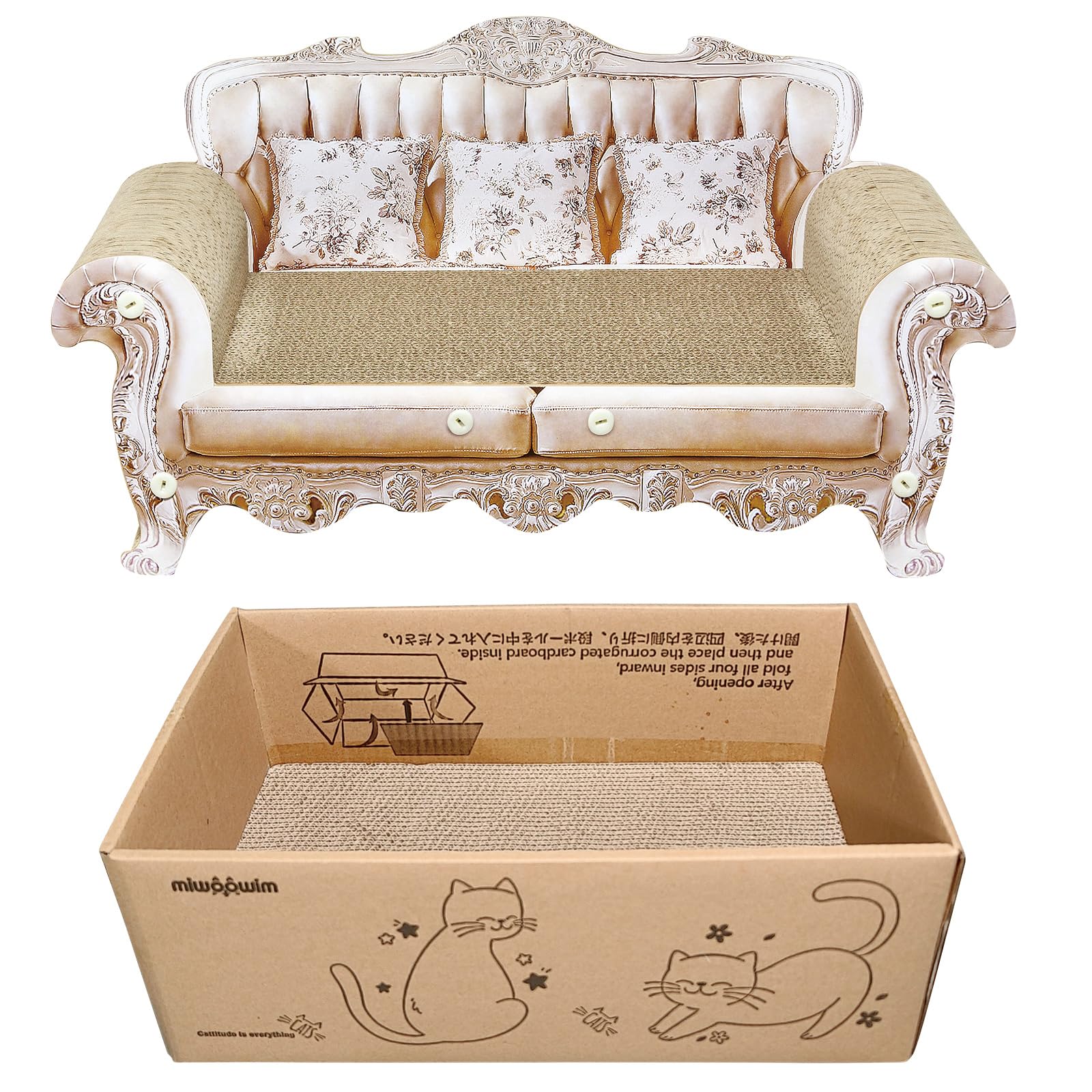 Miwoowim-jouet-poisson-catnip stimule jeu et relaxation.