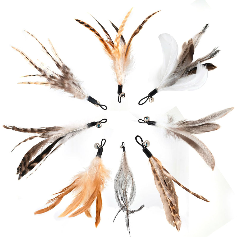 Plumes Miwoowim non teintées pour un jeu plus naturel