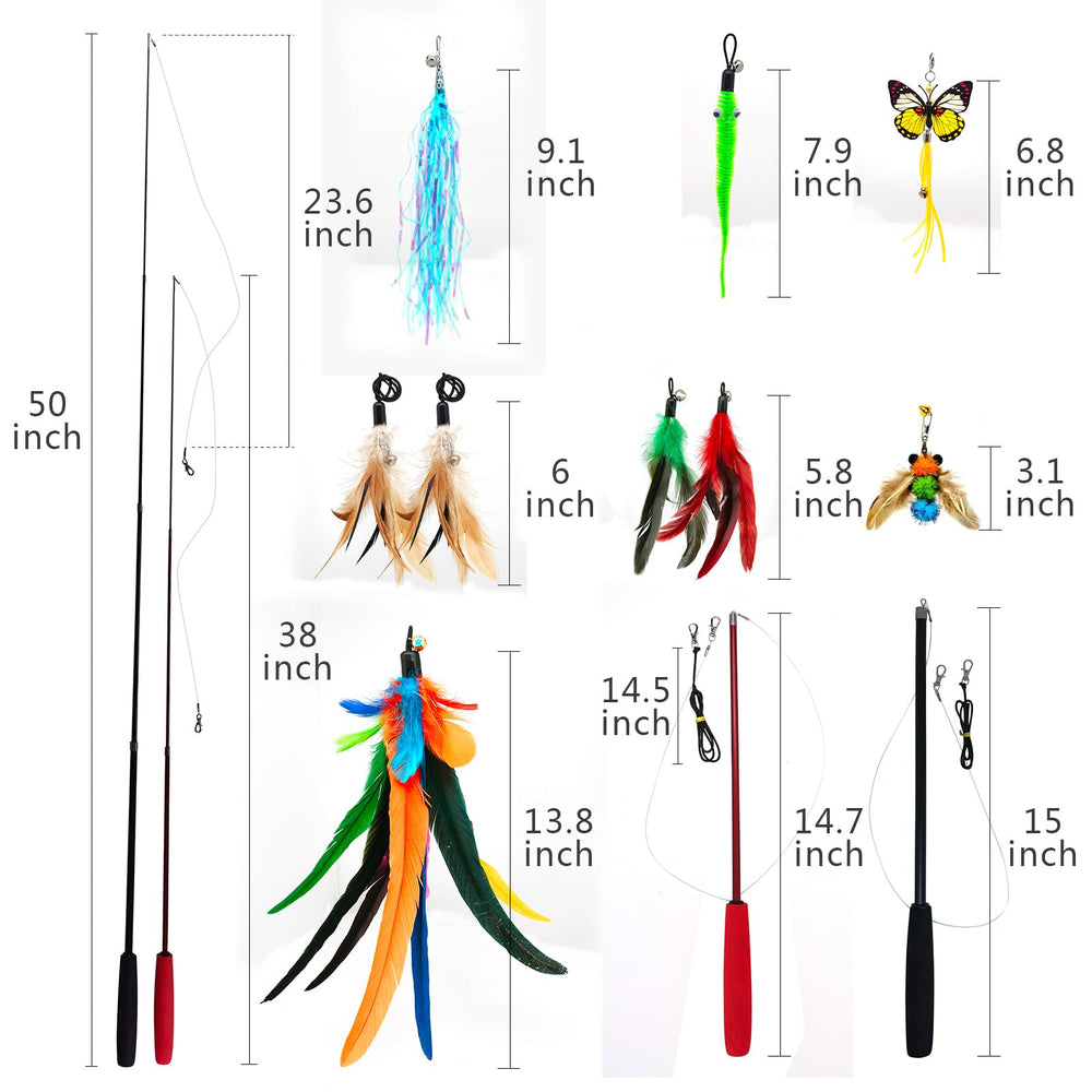 Miwoowim recharges plumes Da Bird: neuf refills pour varier les jeux