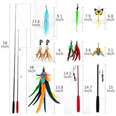 Miwoowim recharges plumes Da Bird: neuf refills pour varier les jeux
