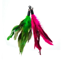 Miwoowim textures variées plumes pour stimulation visuelle et physique