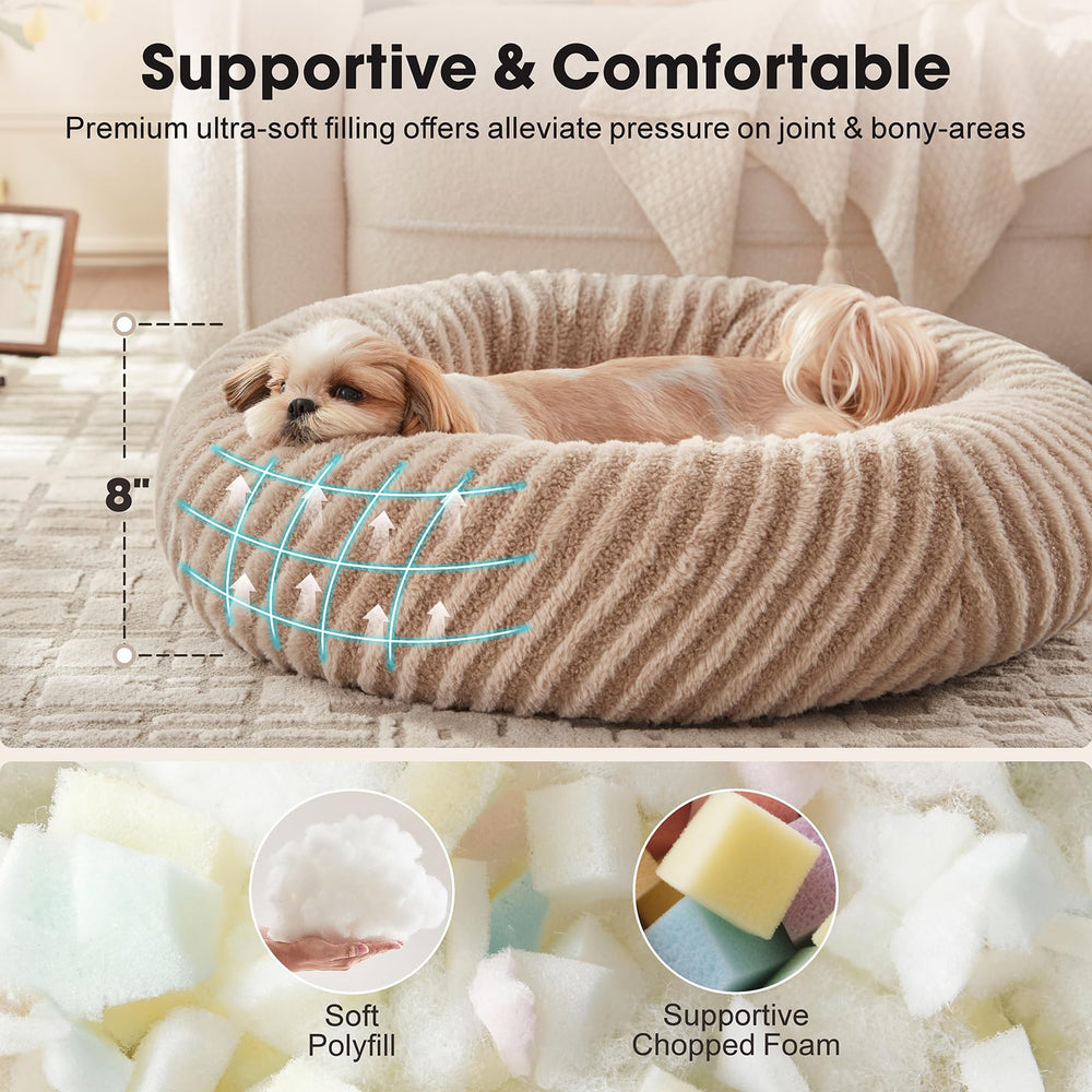 MIXJOY Gros plan sur le velours doux et premium du lit.