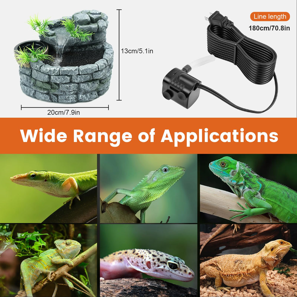 MIXJOY fontaine reptile garantie 1 an pour achat en confiance