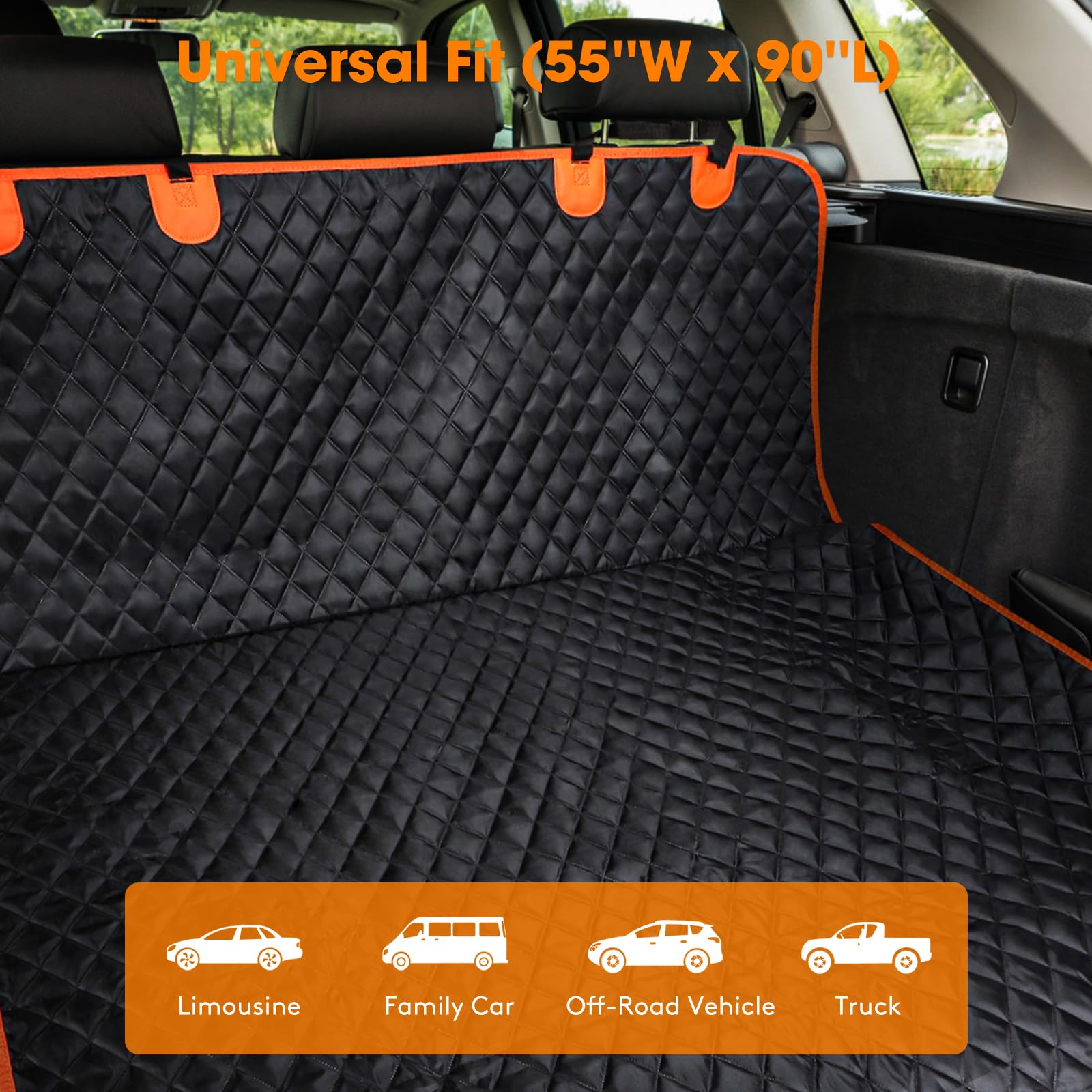 MIXJOY tissu imperméable à quatre couches garde le coffre sec et propre