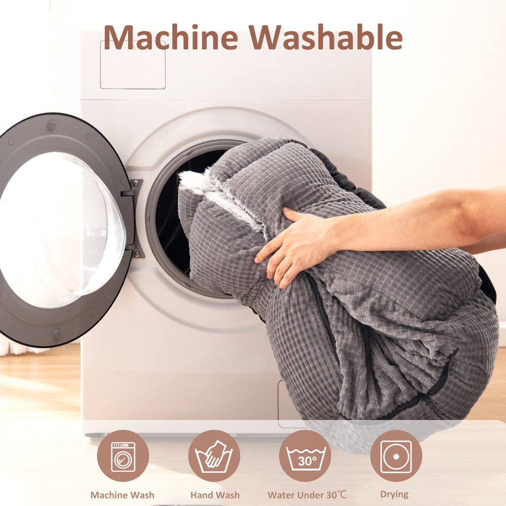 MIXJOY lit chien lavage en machine 30°C, entretien facile