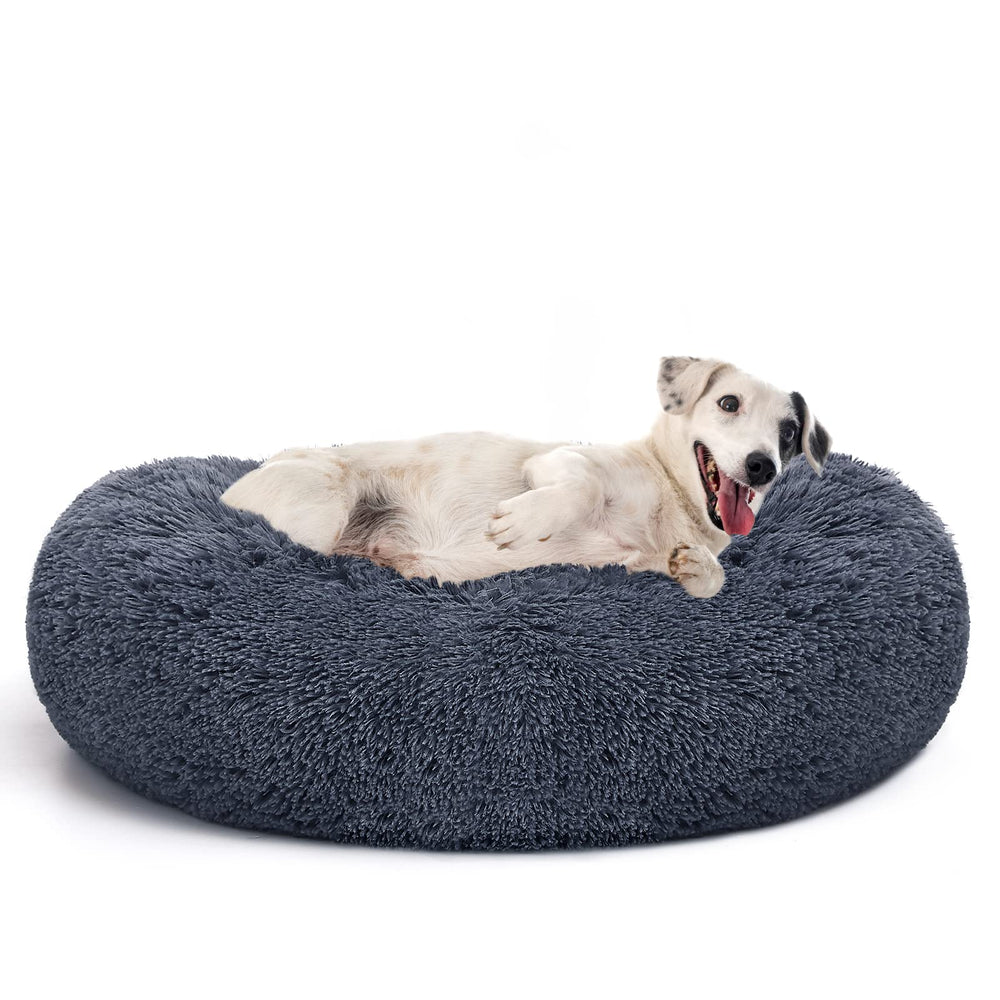 MIXJOY lit orthopédique donut, vue face, soutien doux pour le repos.
