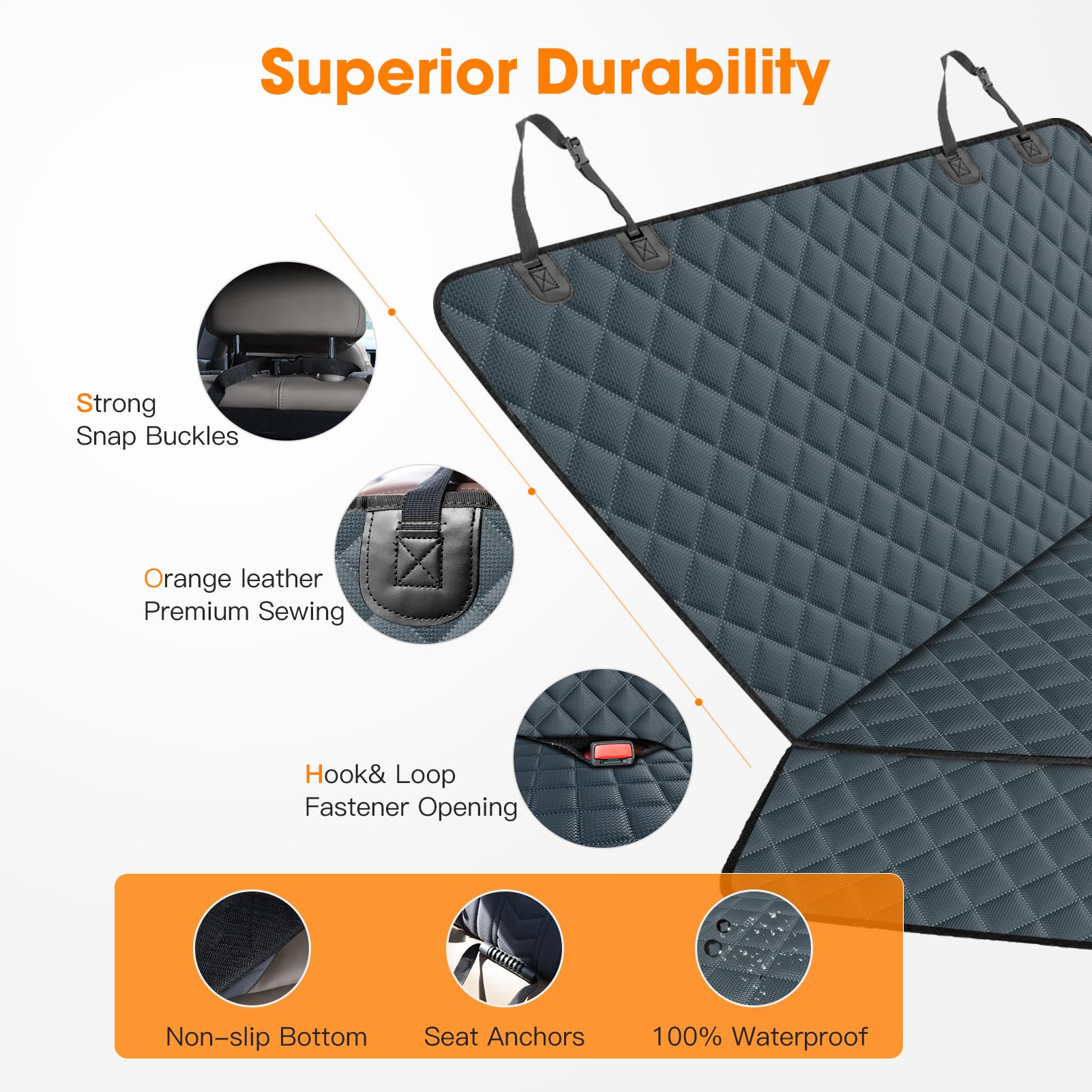MIXJOY nettoyage facile tissu imperméable et lavable.