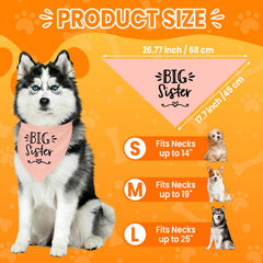 Bandana Mixrowa pour chien, dimensions 25x17 pouces, ajustement simple pour la plupart des chiens.