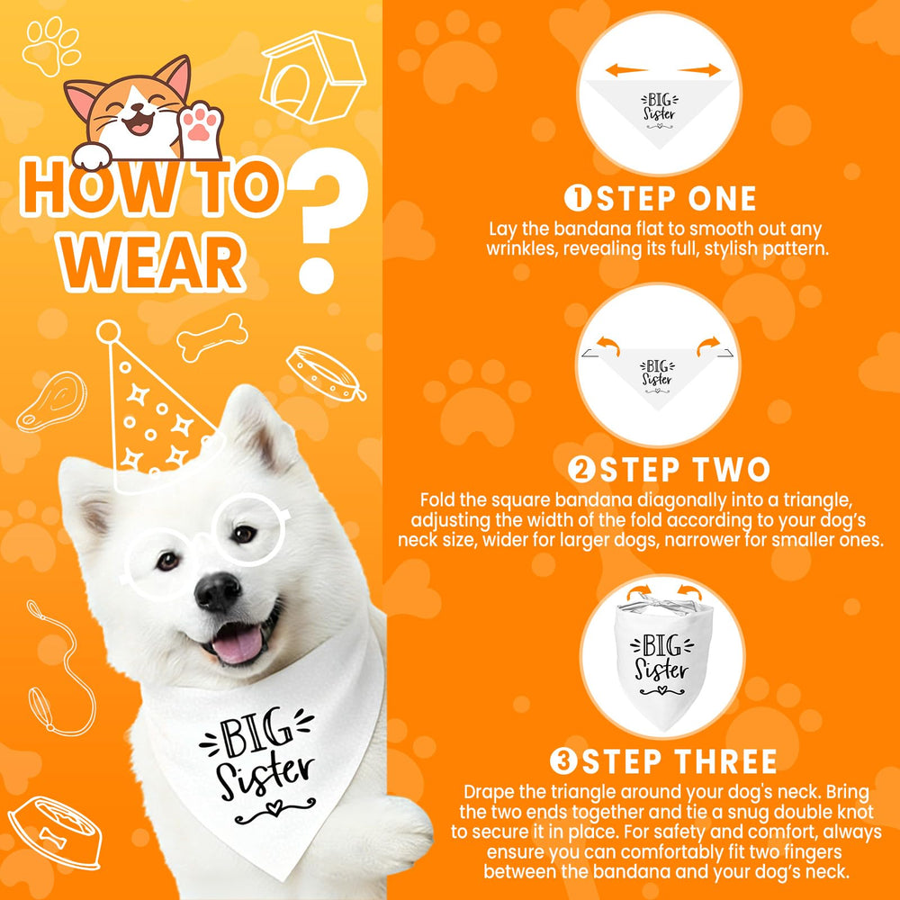 Bandana Mixrowa taille 25x17 pouces pour la plupart des chiens.