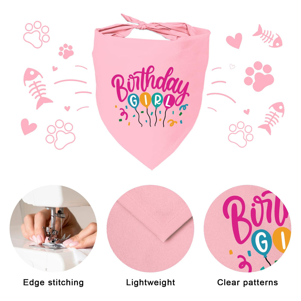 Mixrowa bannière chat anniversaire, décor charmant pour la pièce et l'arrière-plan.