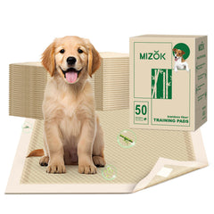 MIZOK tapis d'entraînement chiots 22x22 prêt à l'emploi et absorbant