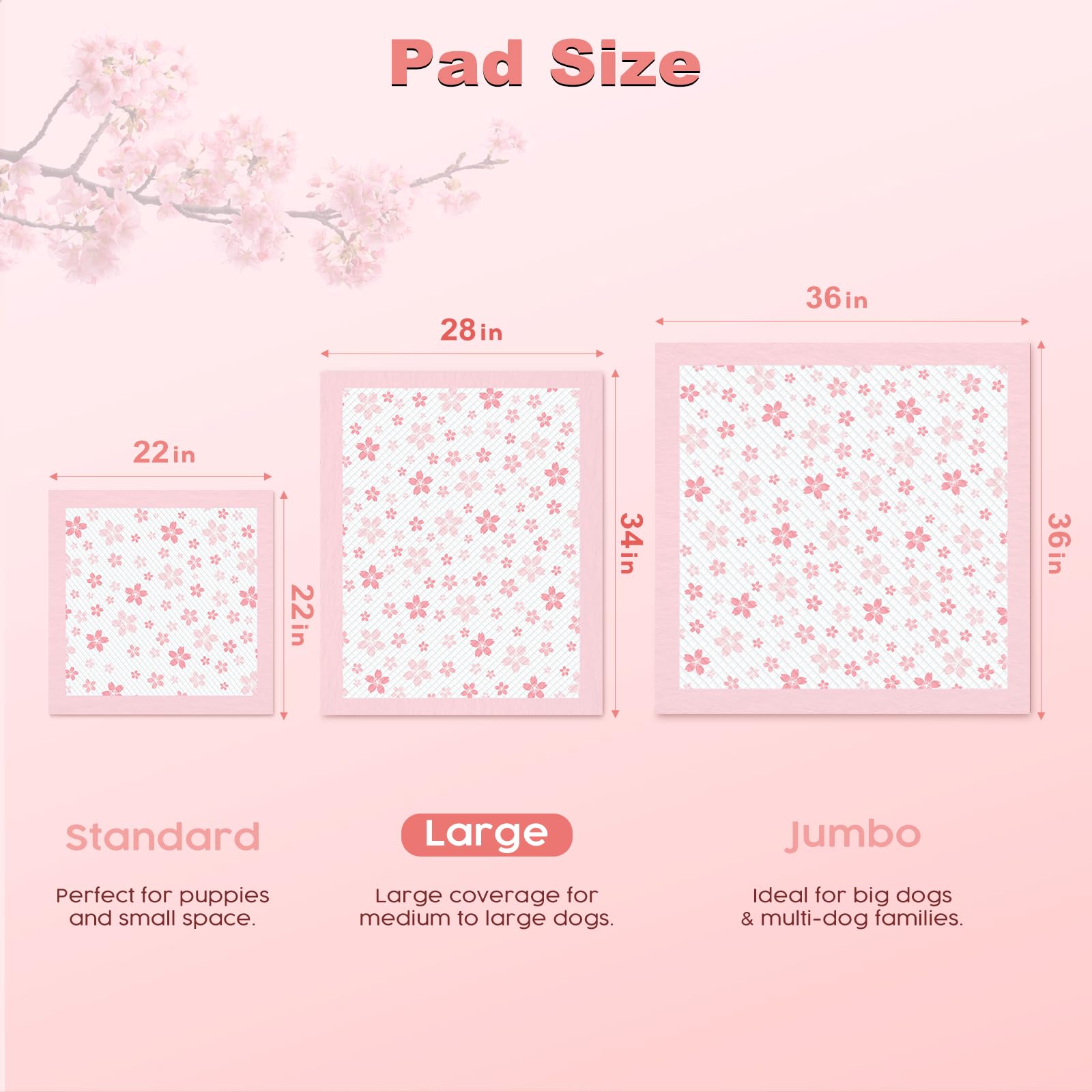 MIZOK tapis grand-format xl 28x34: idéal pour grandes races.