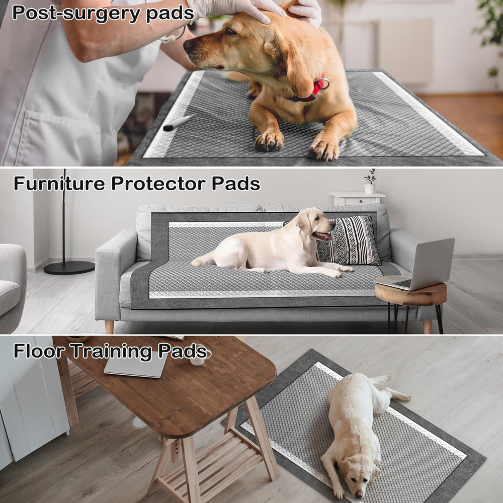 MIZOK-tapis-pipi-chien-carbon-28x44-epaisseur-6-couches: absorption efficace et gelifiant le liquide.