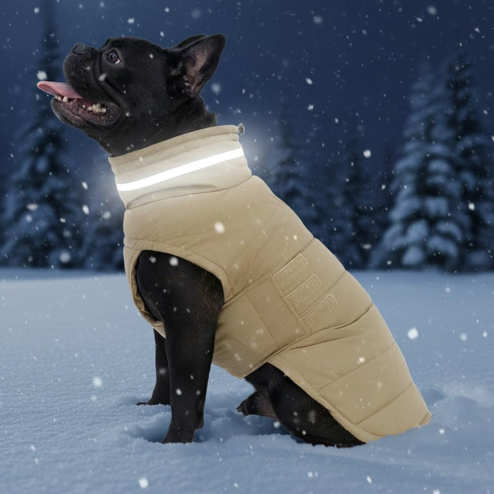 Mklhgty manteau chien imperméable khaki XL design élégant pour sorties