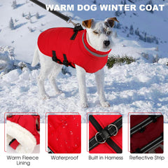 Mklhgty manteau chien petit avec fermeture dos pour enfiler rapidement