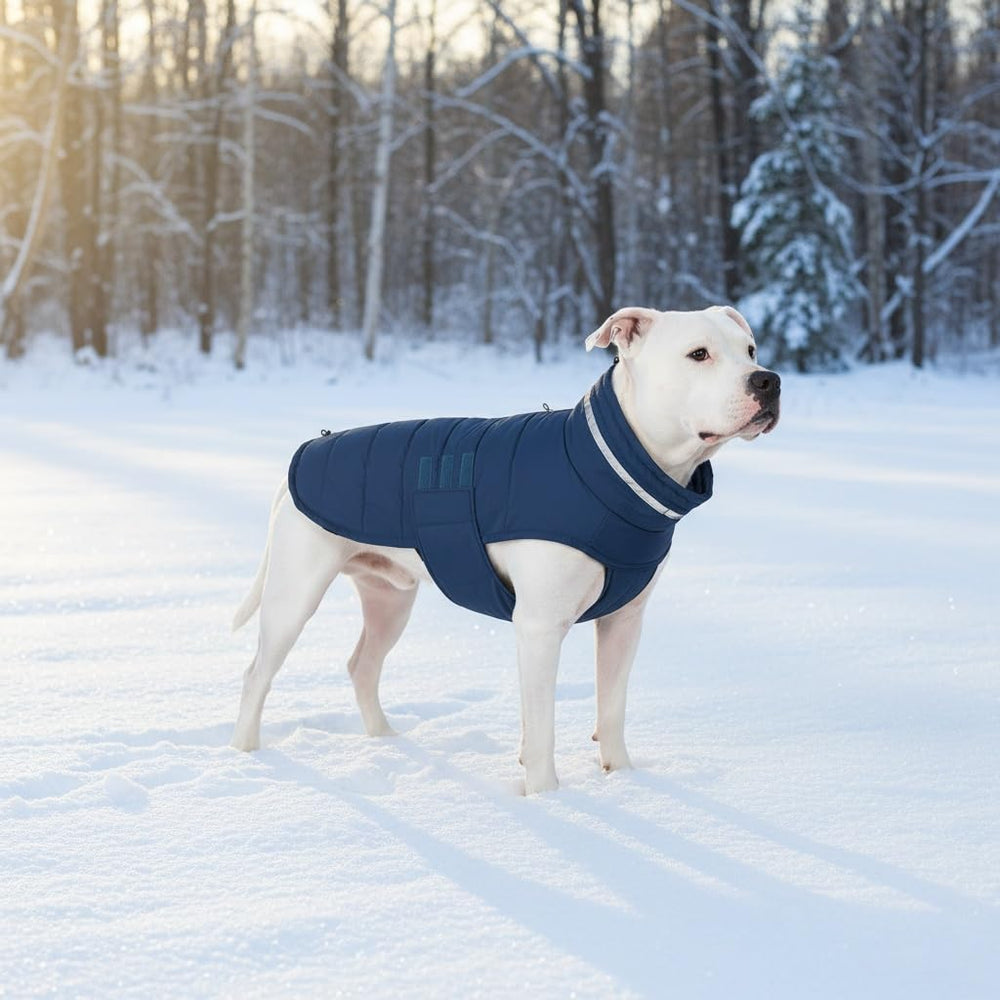 Mklhgty manteau chien utilisation quotidienne bleu XL, pratique et fiable.