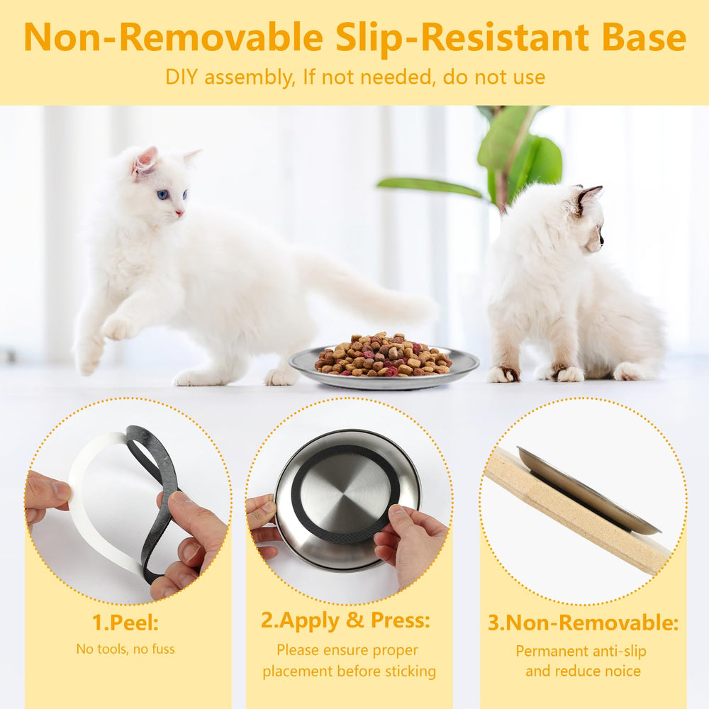 Mkobon-gamelle-chat-design-peu-profond-antifatigue-moustaches: repas plus confortables.