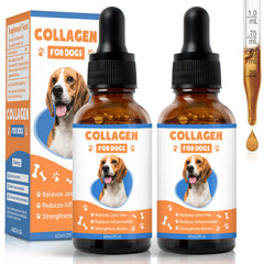MNQAXZ Collagène chien – bouteille gouttes pour mobilité potentielle