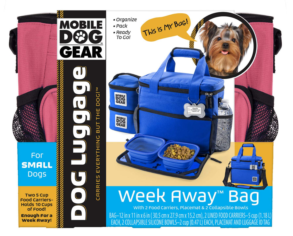 Mobile Dog Gear Week Away est fabriqué en polyester ripstop léger et facile à nettoyer.