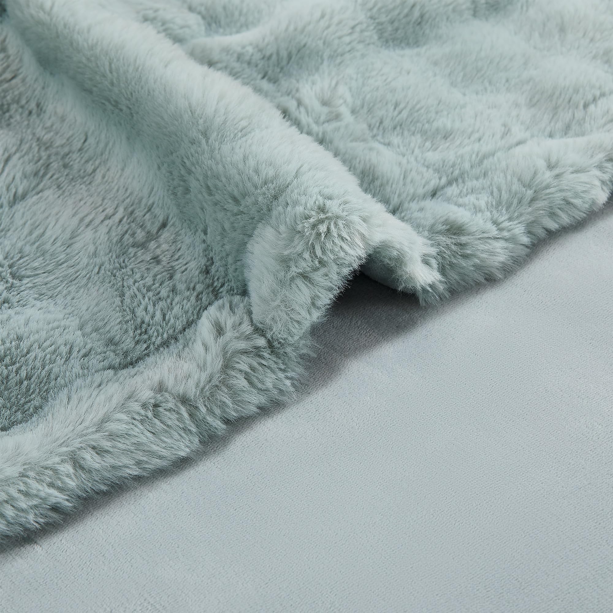 Modern Threads couvre-lit bleu clair pour ambiance calme.