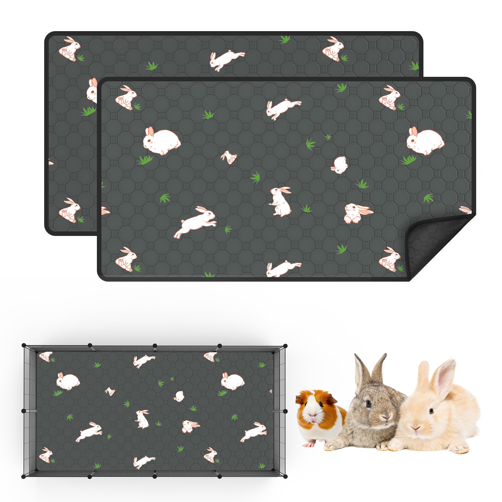 MODESLAB-tapis-cage-cobaye-24x47 offrant confort et absorption.