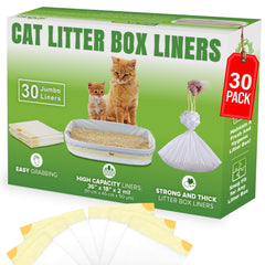 Modish Home Decor sacs litière chat 36x18 anti-fuite pour bac propre