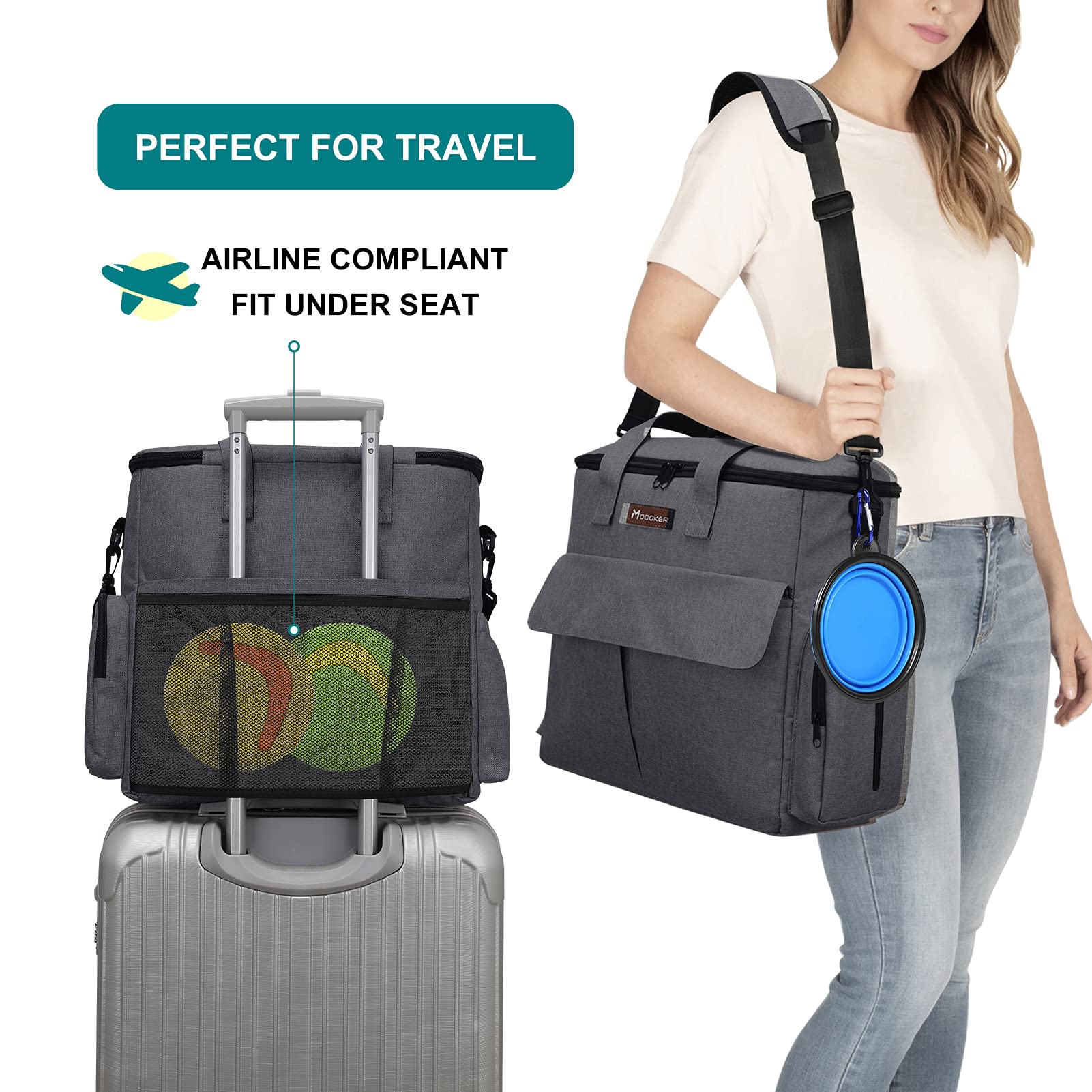 Modoker tapis étanche portable pour repas propres.