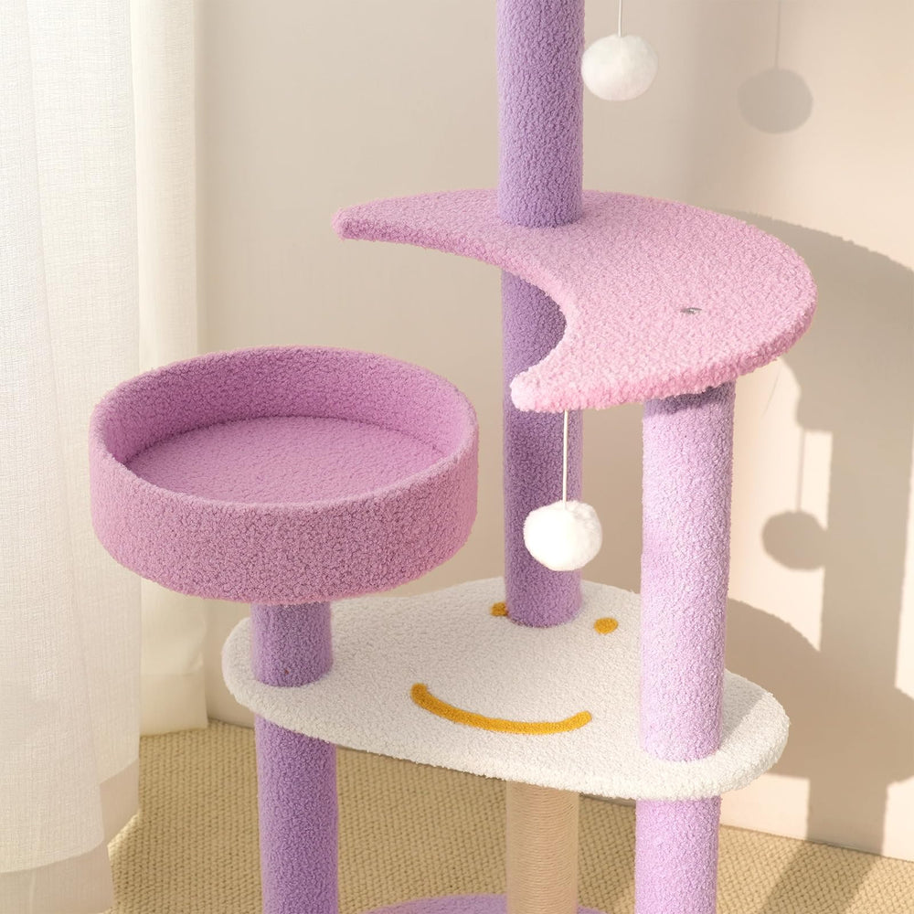 MODUSKYE Moon Star Cat Tree etoile, plateforme pour exploration et jeu