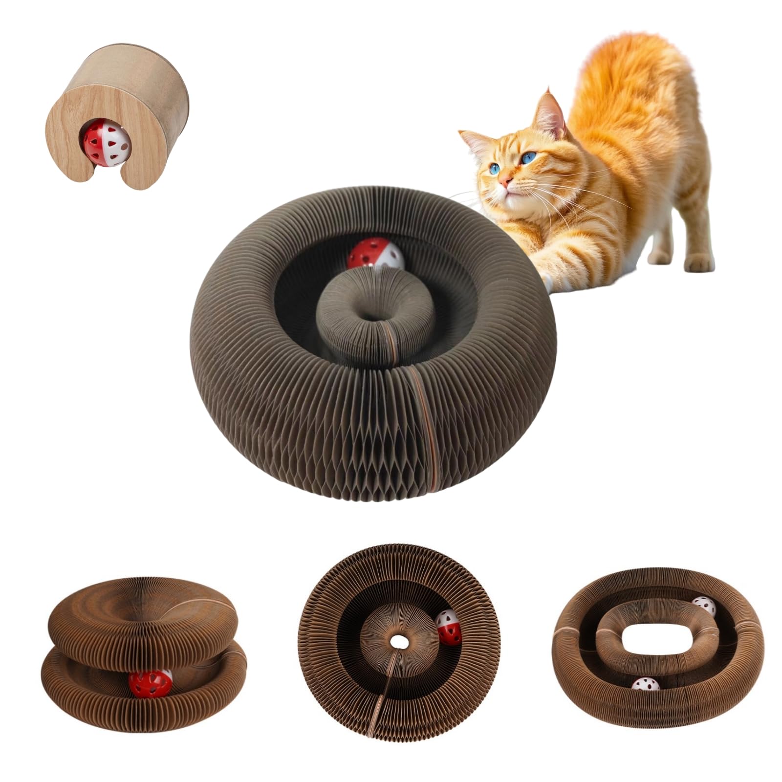 MoeQOassis planche-grattoir infini: grattage durable et plaisant pour chats
