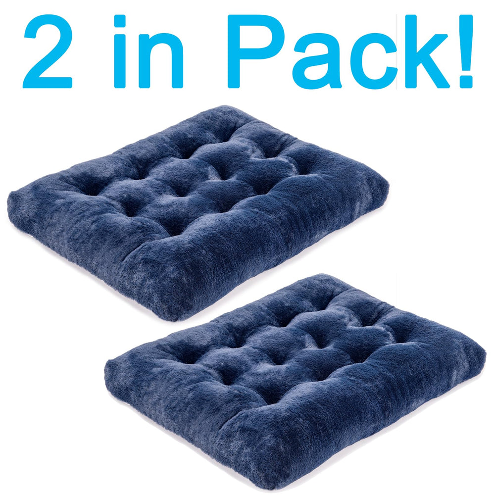 MOIRIG lit chien lavable – texture peluche douce pour un cocon chaleureux