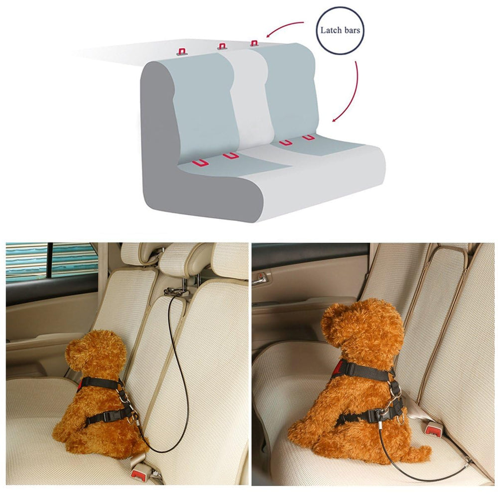 Mogoko longueur 40 pouces, flexibilité optimale pour grands chiens en voiture.