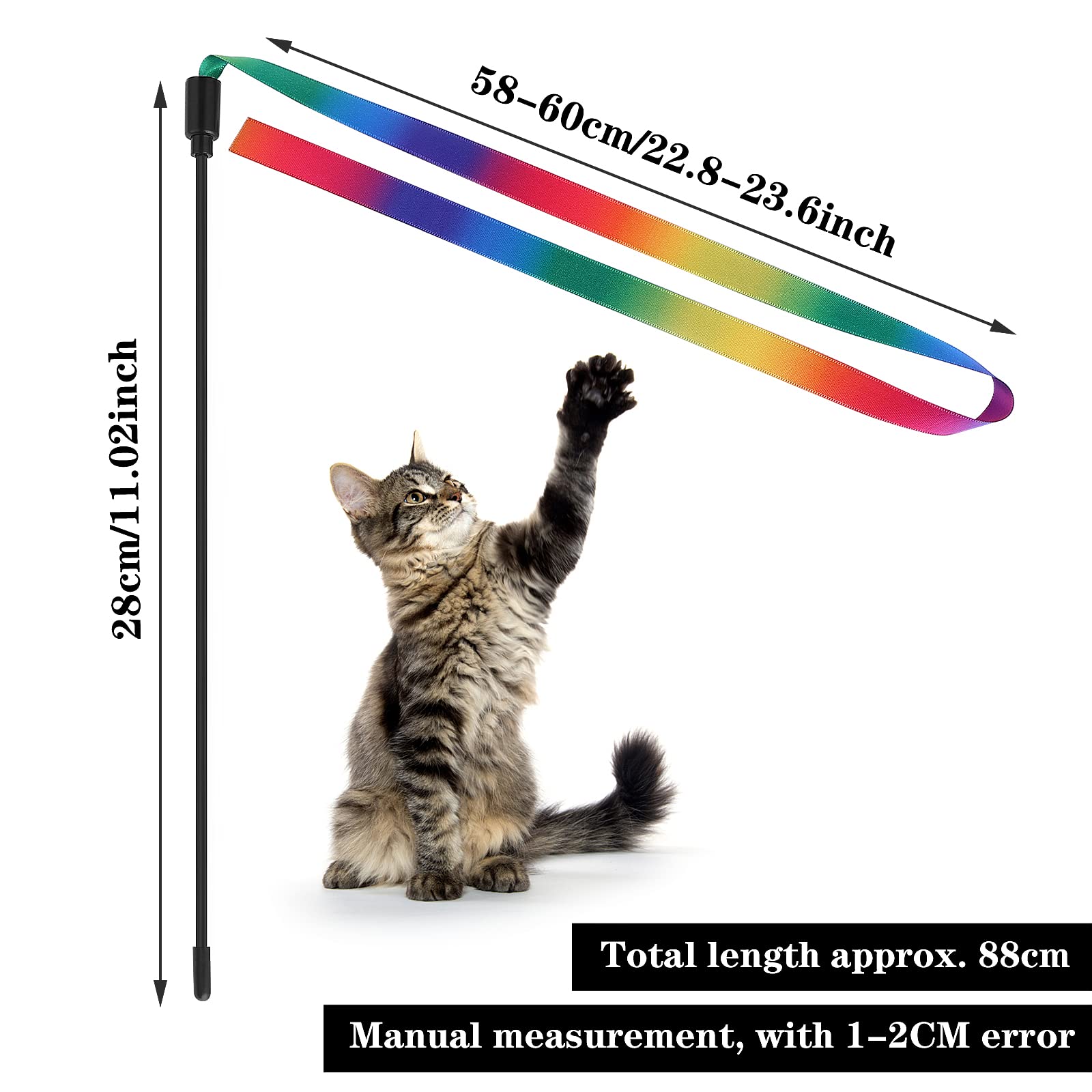 Molain baguette chat légère facilite le jeu quotidien sans effort