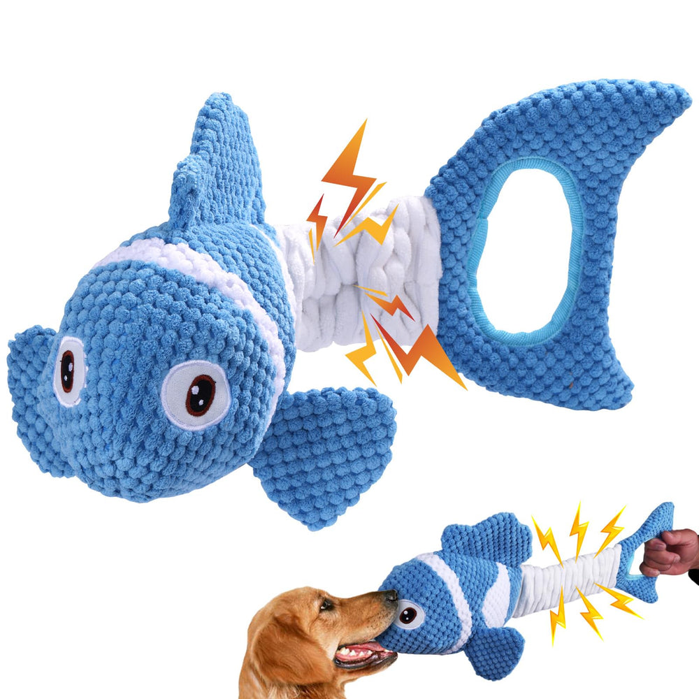 Molantaule jouet chien sifflement peluche, stimule le jeu et attire l'attention du chien.