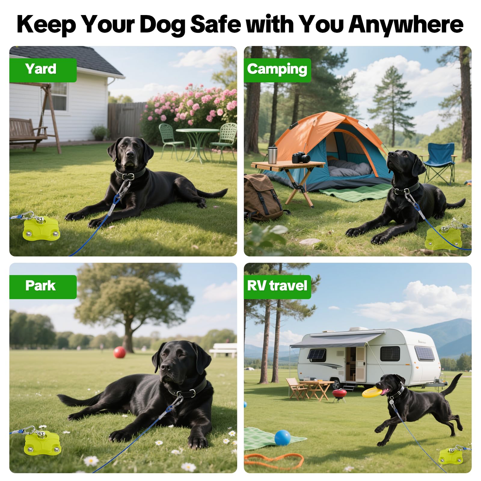 Kit MOLANZ portable prêt pour le jardin, plage ou camping.
