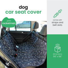 Molly Mutt hamac-pour-chien offre stabilité et confort en voiture.