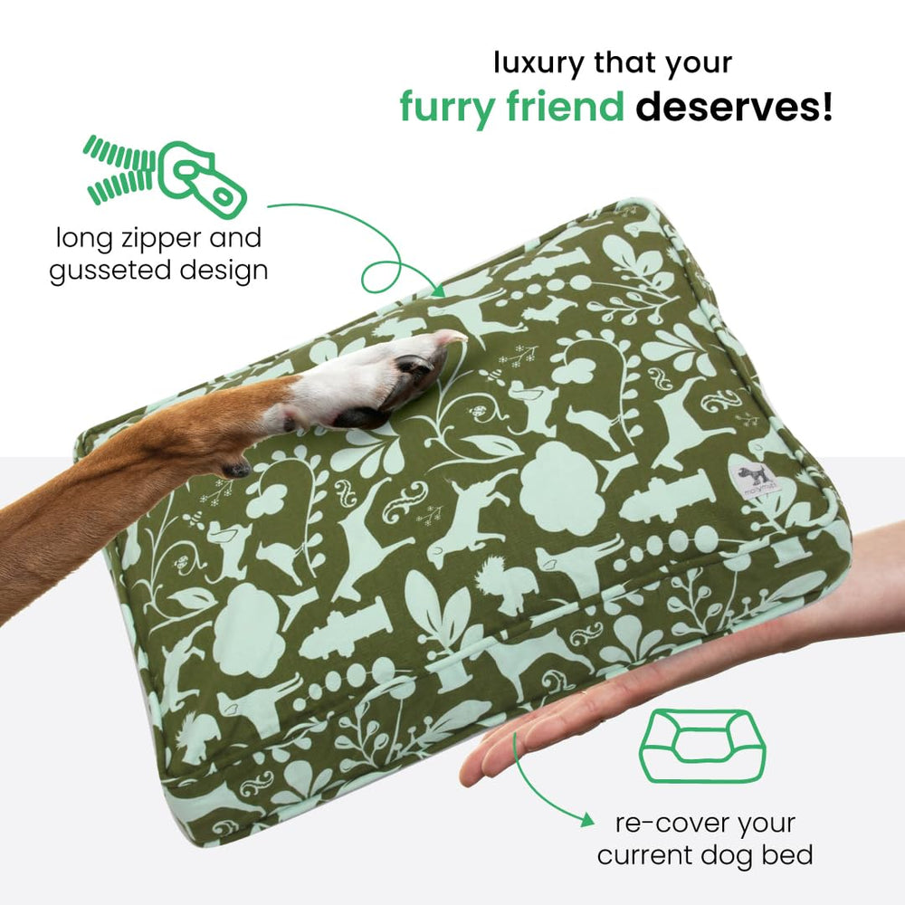 Housse Molly Mutt berceau sans pesticides, sécurité et confort pour votre animal.