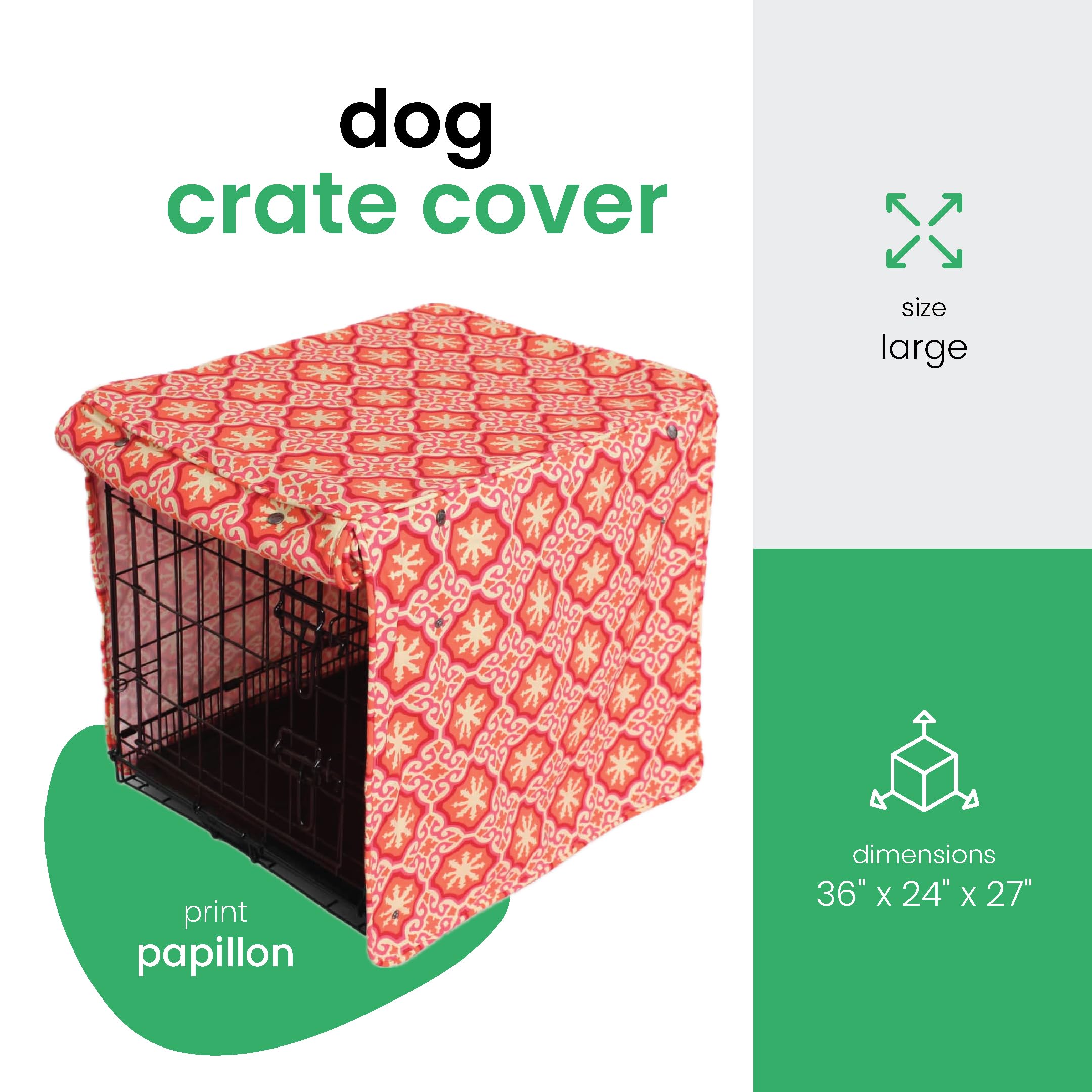 Panneaux roulants Molly Mutt pour caisse chien - accès pratique.