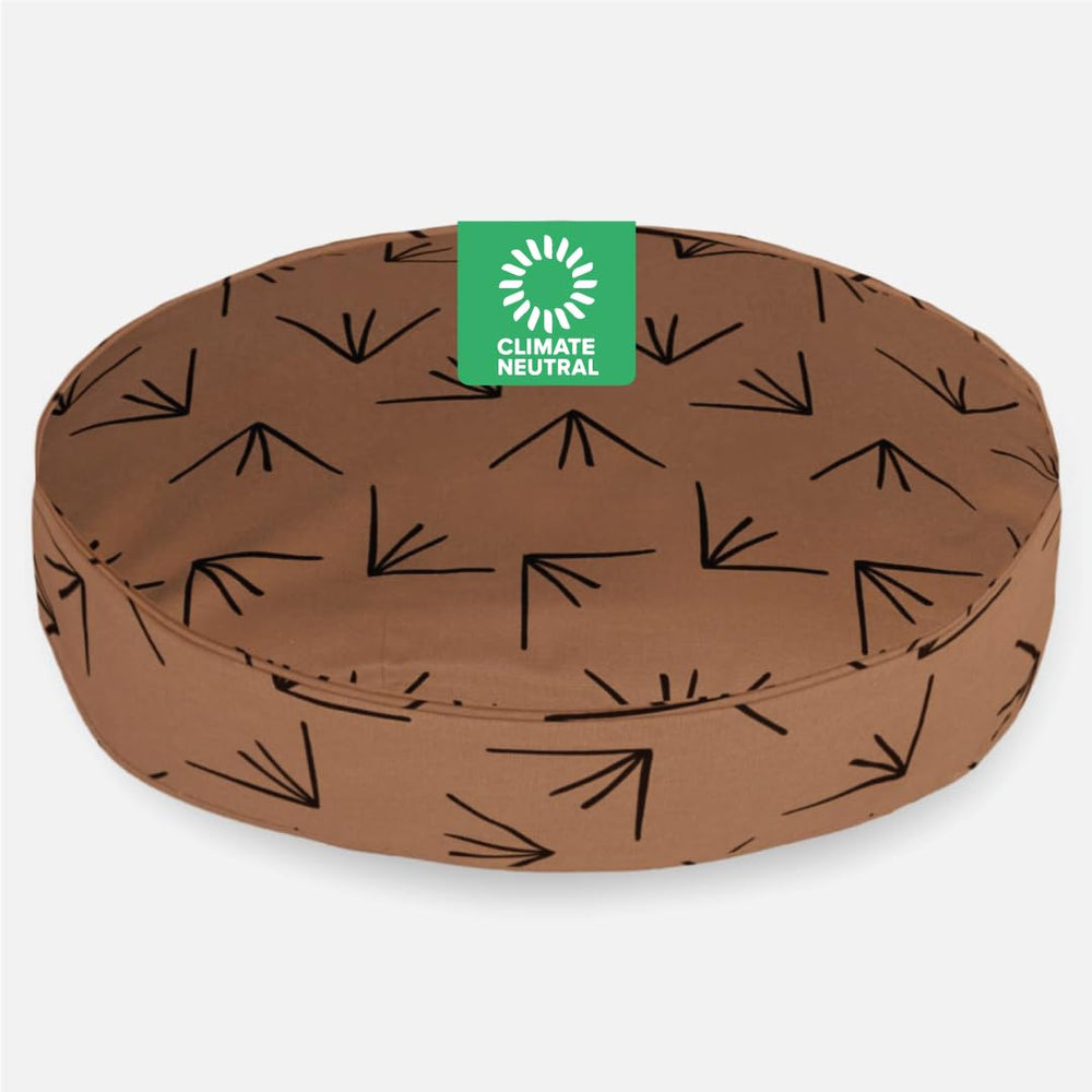 Housse Molly Mutt avec impression vagues chaleur, couchage durable et confortable pour chien