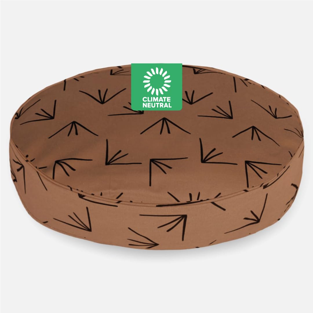 Housse Molly Mutt avec impression vagues chaleur, couchage durable et confortable pour chien