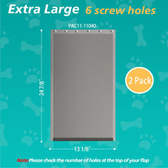 Pack MOLYLY deux volets, remplacement pratique pour porte chien