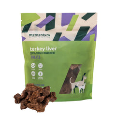 Momentum Carnivore Foie de Dinde – sachet refermable, fraîcheur facile à préserver.