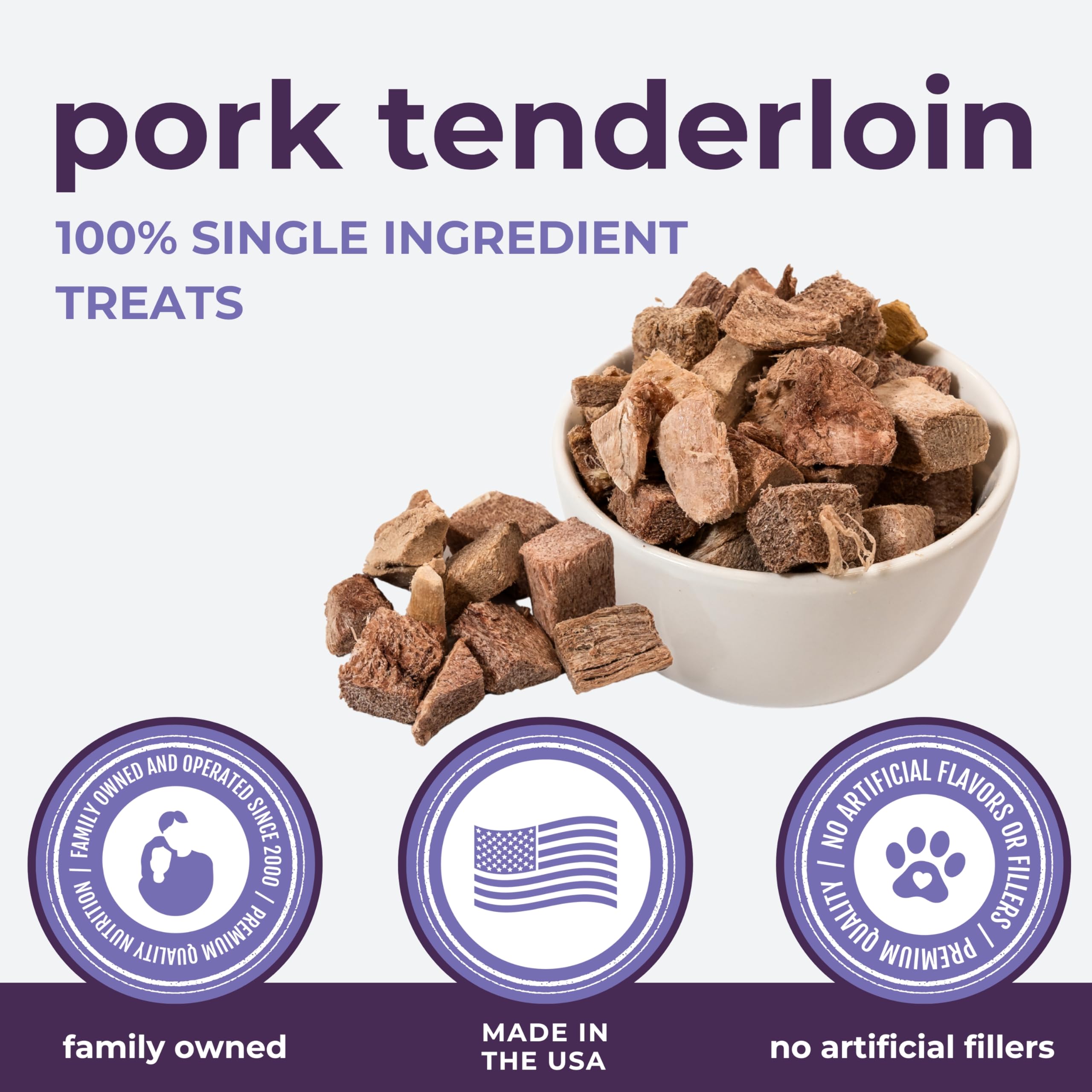 Momentum Carnivore Porc Séché Naturel : produit pur sans additifs