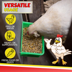 Distributeur nourriture pour petits oiseaux Mon Poulet Prefere, installation simple