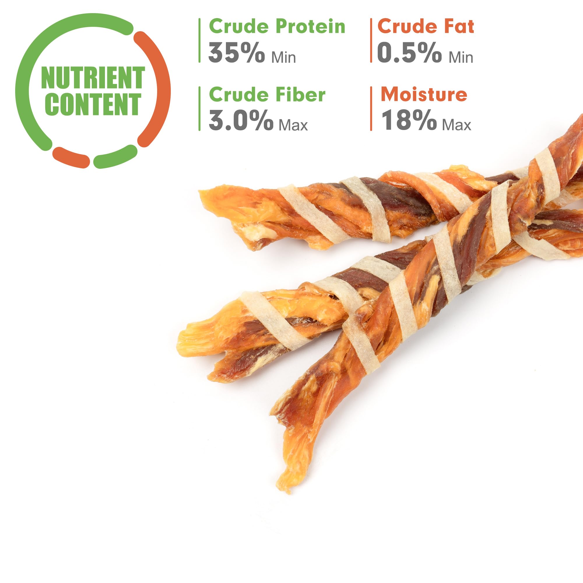 Bâtonnets twist saveur morue, option savoureuse pour chiens actifs.