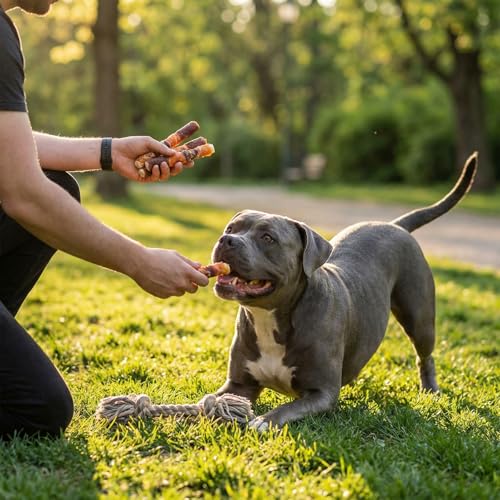 MON2SUN collations naturelles et savoureuses adaptées aux chiens moyens.