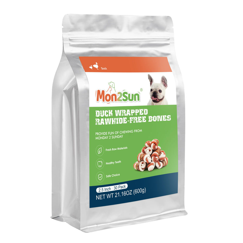 MON2SUN collation sans cuir, récompense saine pour chiens de petite race