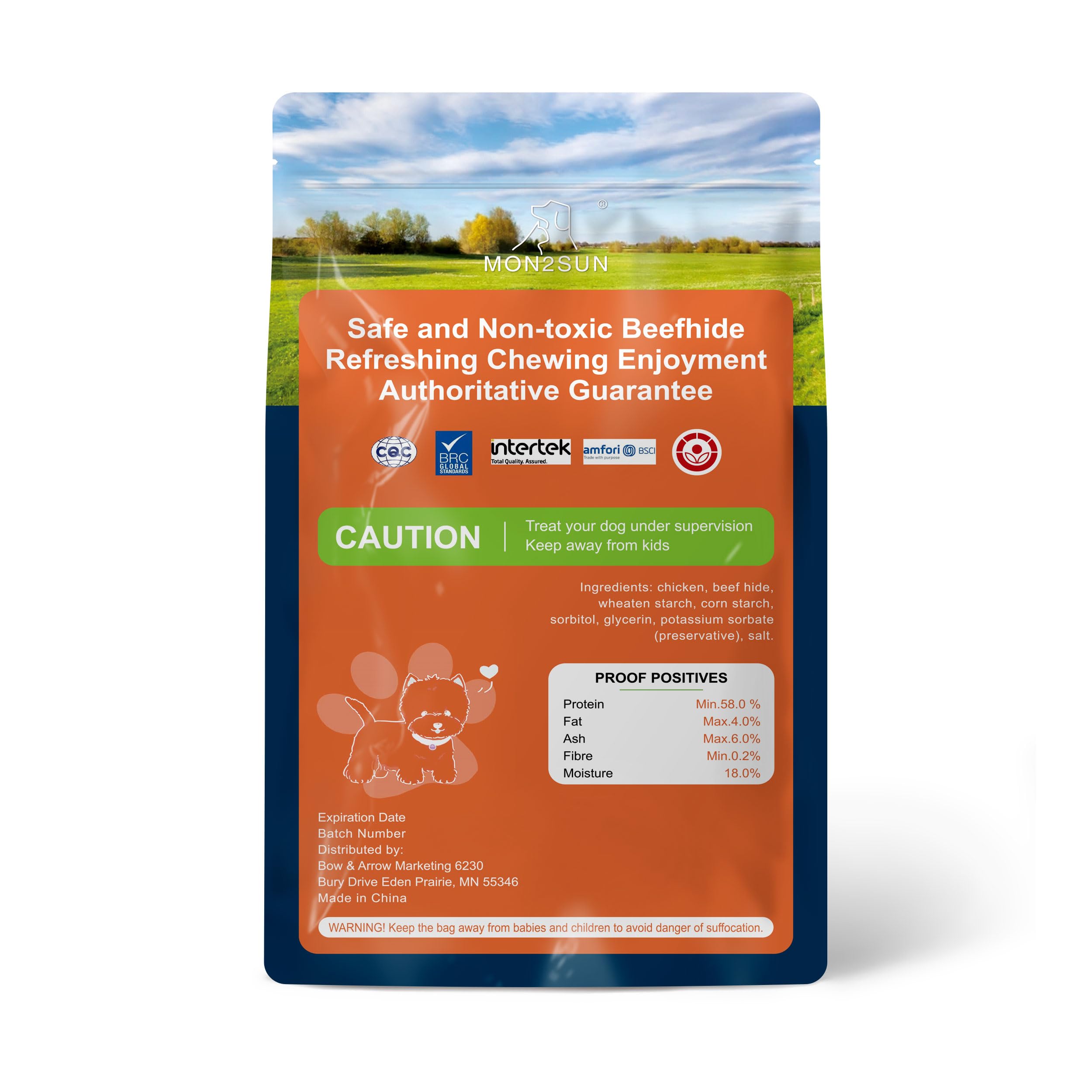 MON2SUN sécurité alimentaire, procédé rigoureux pour une expérience rassurante.