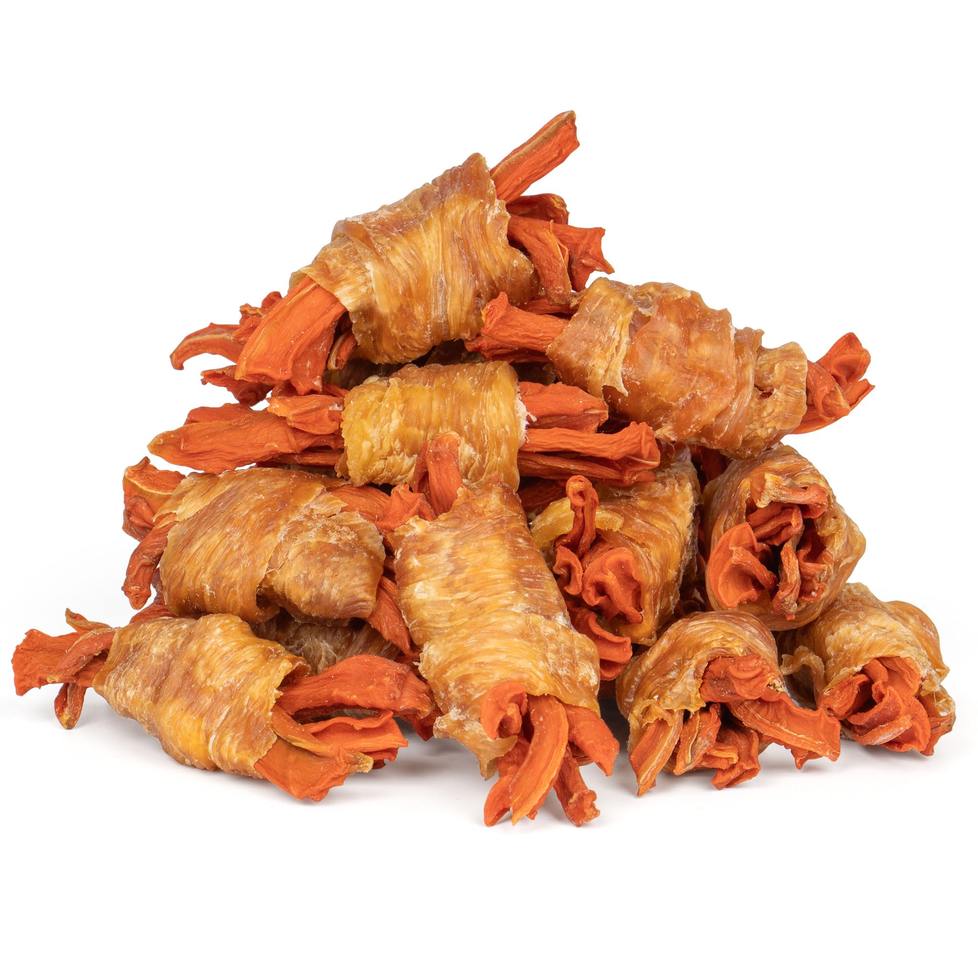 Friandises MON2SUN poulet carotte pour petit chien, croquant et appétissant.
