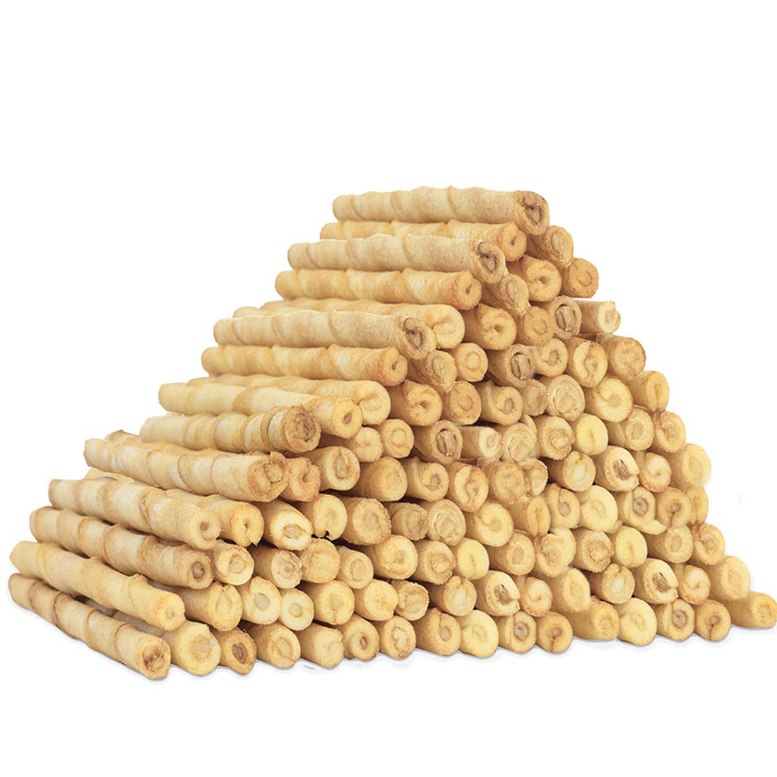 MON2SUN os brut torsadé poulet 5 pouces: friandise croquante idéale pour petits chiens